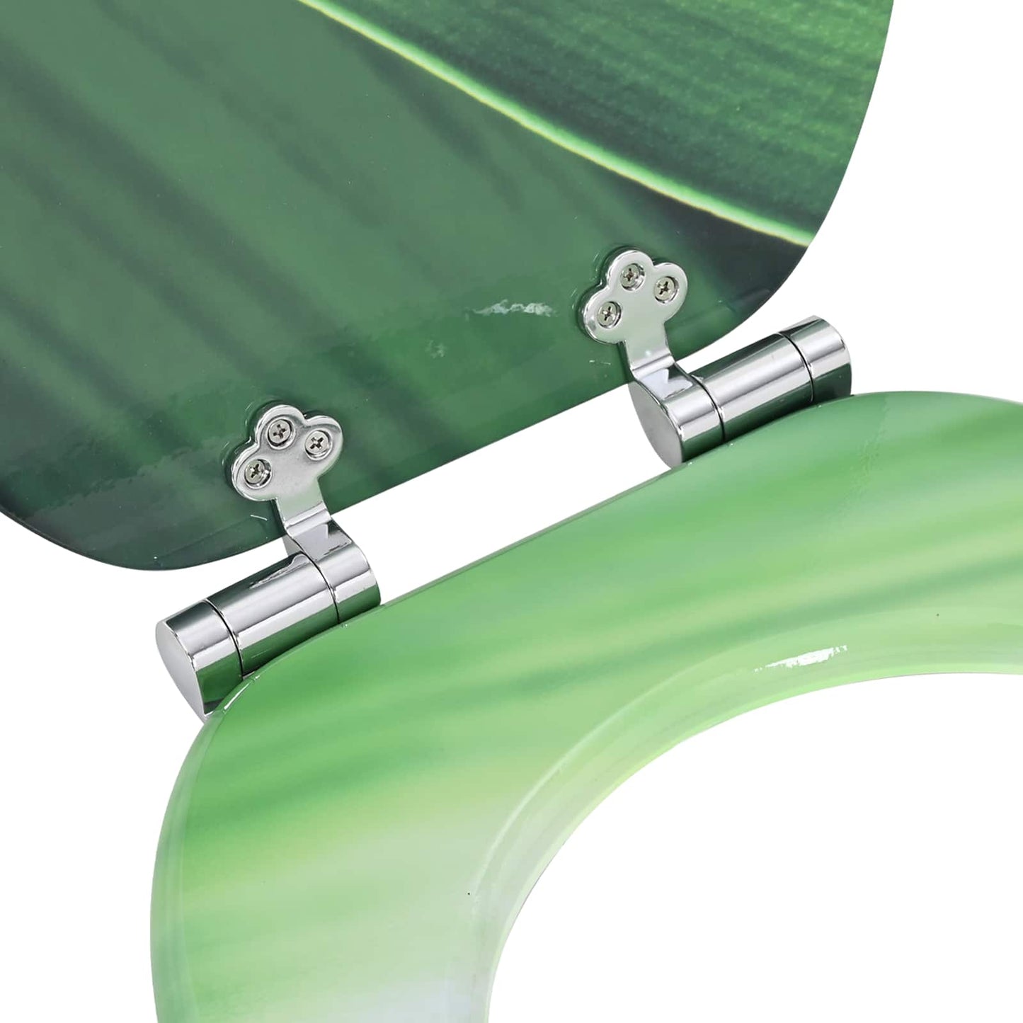Sedile per toilette con chiusura morbida Goccia verde | homemem39