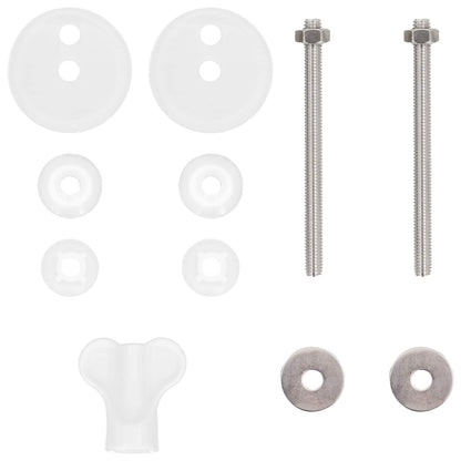 Sedile del WC Blu mare profondo 44 x 38 cm Pannello MDF - homemem39