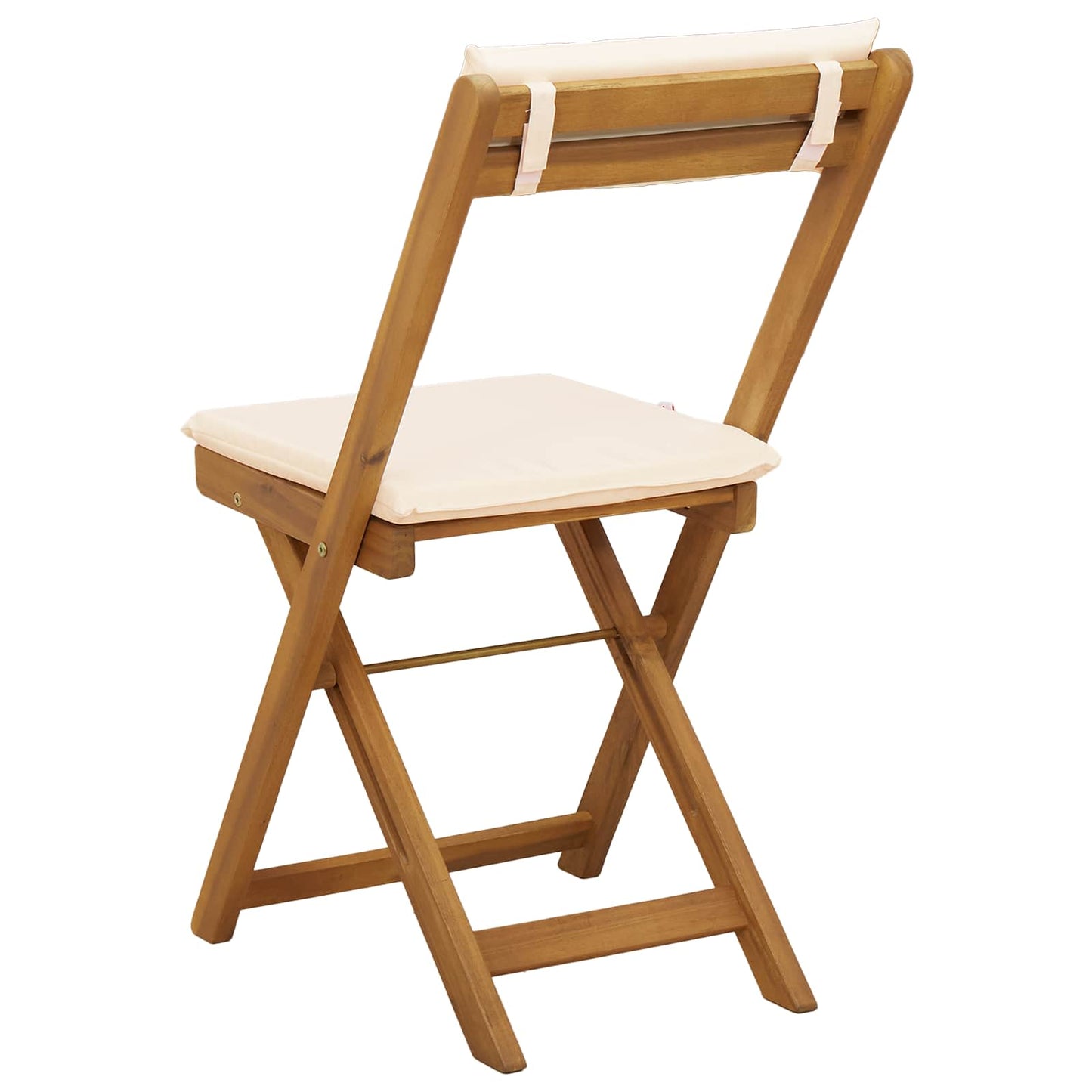 Sedie Bistro da Giardino 2 pcs Bianco Crema 40 x 53 x 80 cm | homemem39