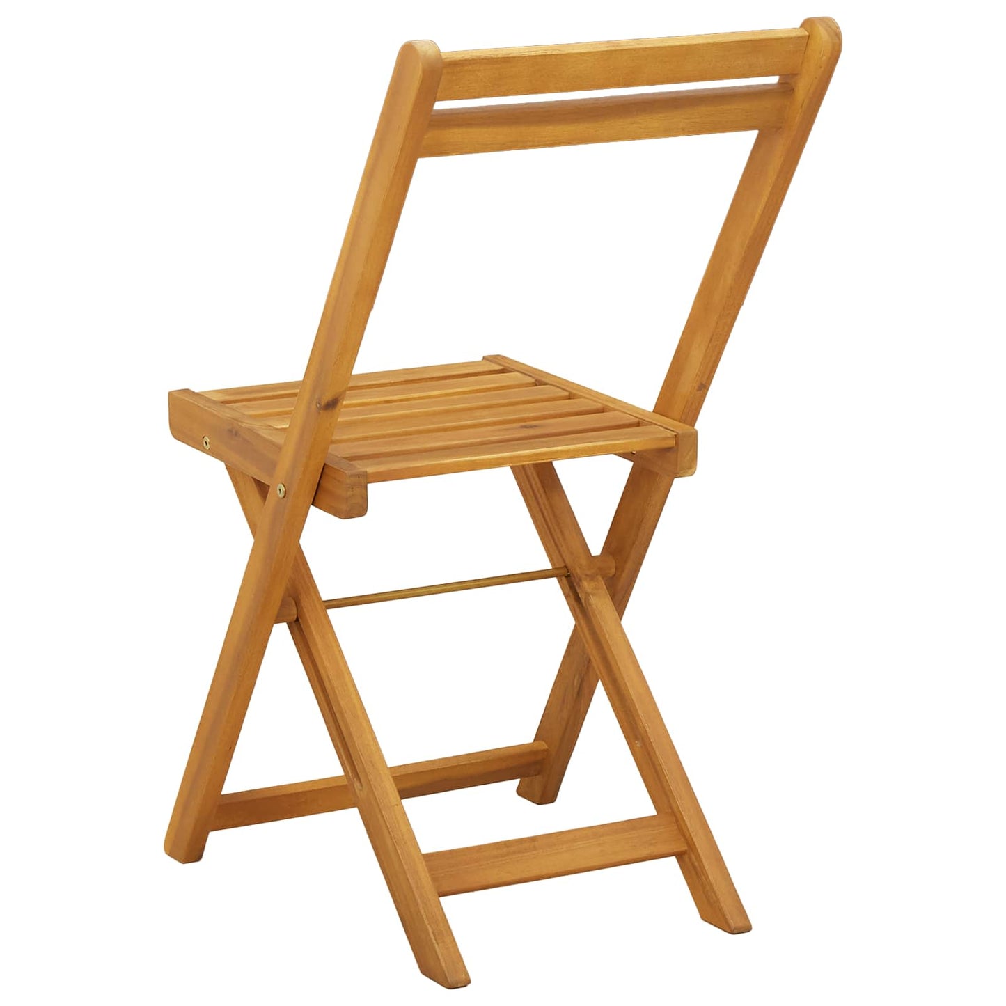 Sedie da giardino pieghevoli 4 pcs Naturale 40 x 53 x 80 cm | homemem39