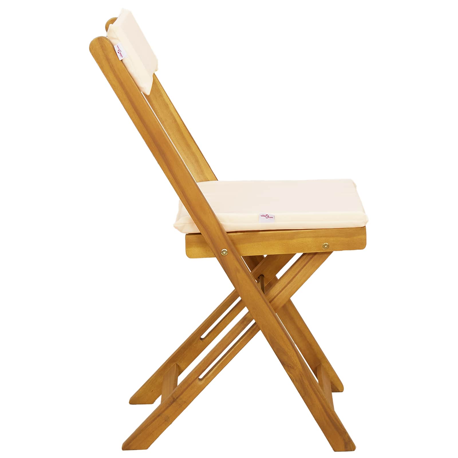 Sedie Bistro da Giardino 4 pcs Bianco Crema 40 x 53 x 80 cm | homemem39