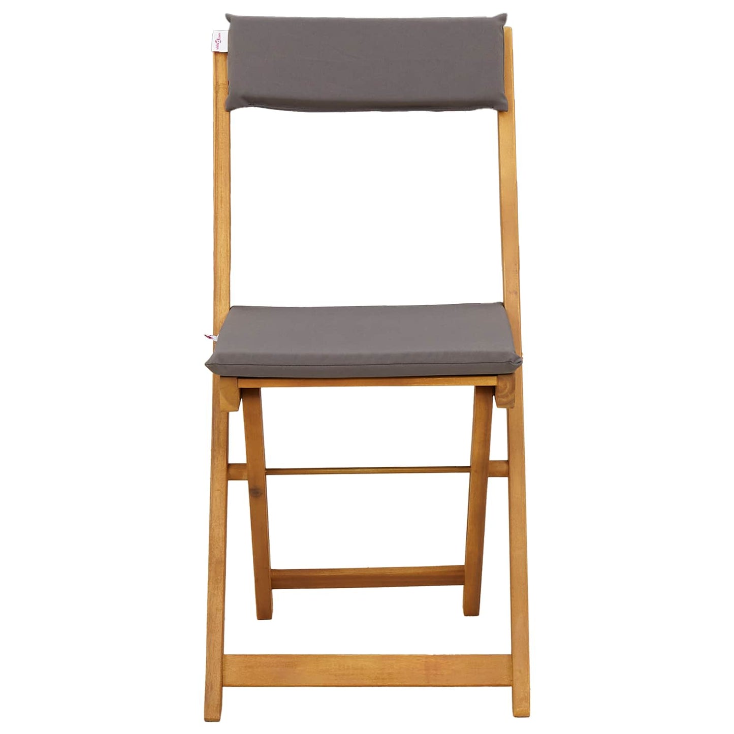 Sedie Bistro da Giardino 4 pcs Grigio Scuro 40 x 53 x 80 cm | homemem39