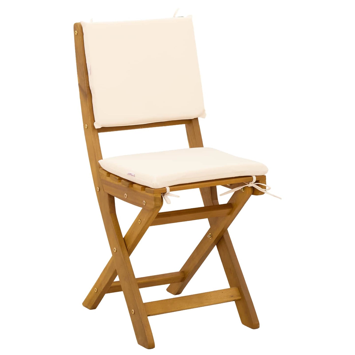 Sedie Bistro da Giardino 2 pcs Bianco Crema 38 x 46 x 85 cm | homemem39