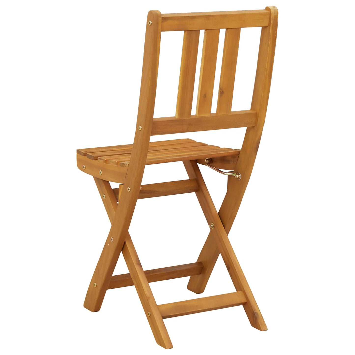 Sedie Bistro da Giardino 4 pcs Naturale 40 x 42 x 85 cm