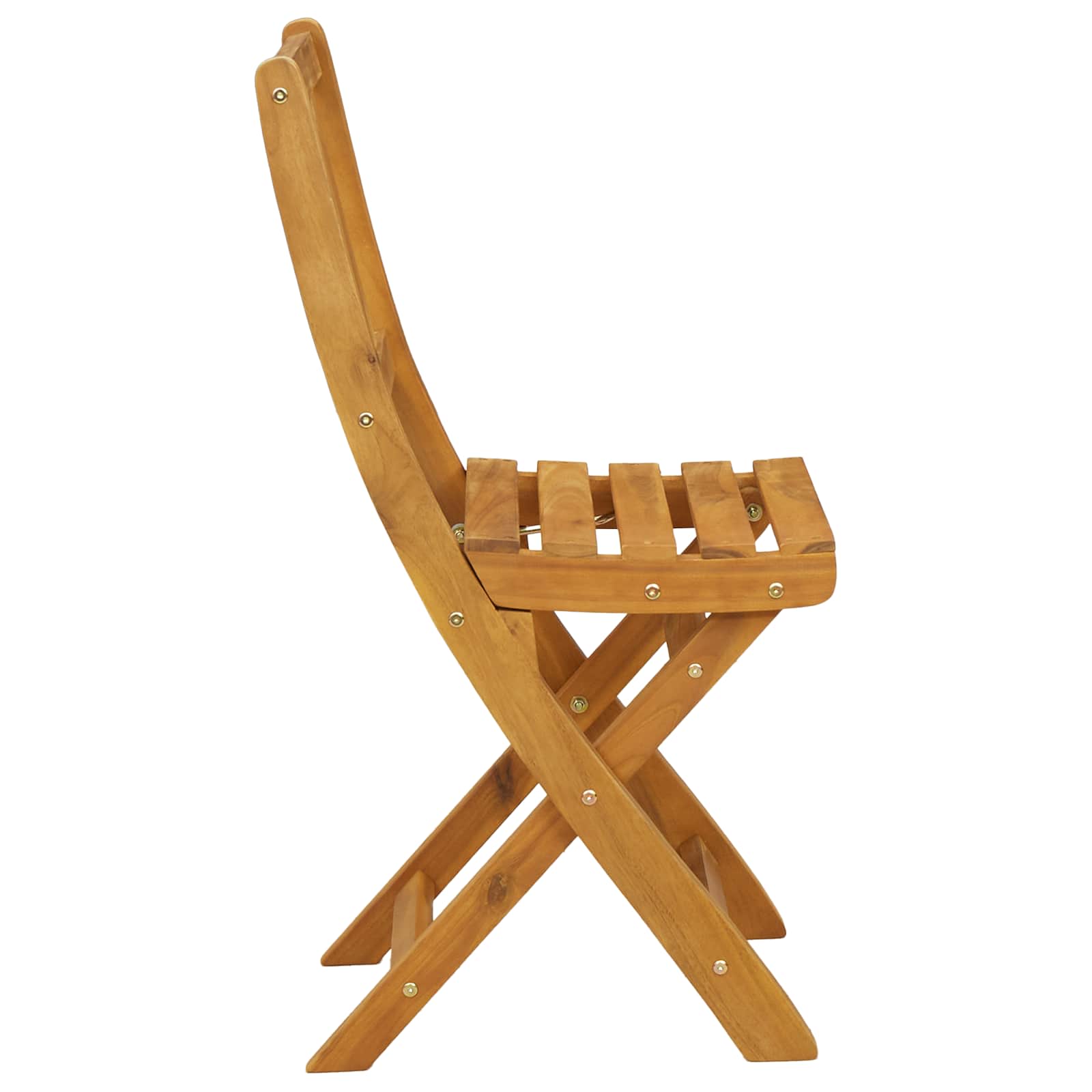 Sedie Bistro da Giardino 4 pcs Naturale 40 x 42 x 85 cm | homemem39