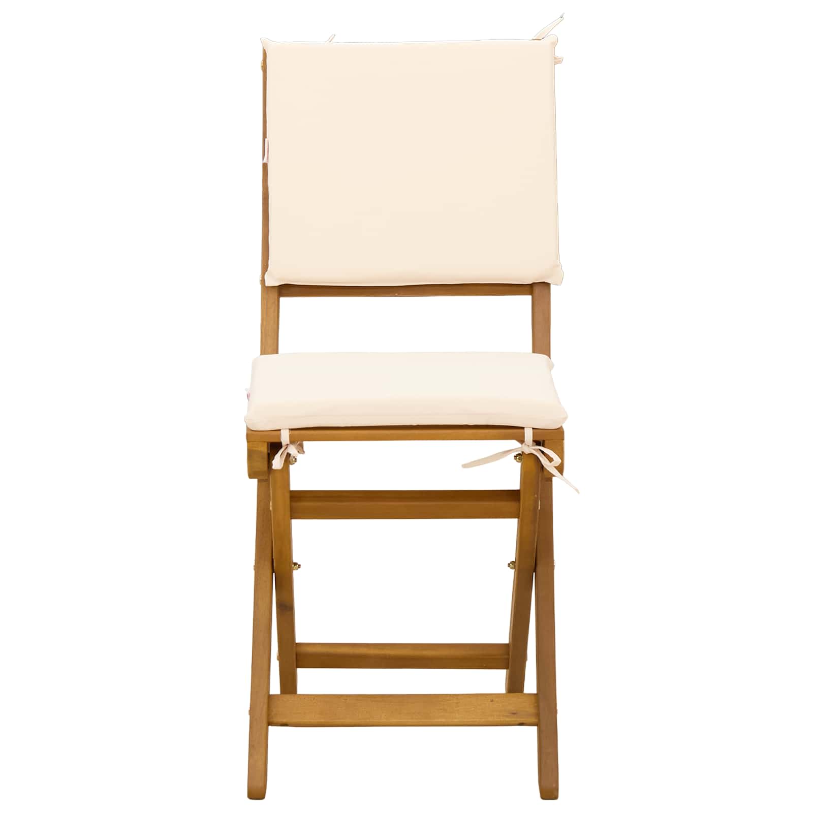 Sedie Bistro da Giardino 4 pcs Bianco Crema 38 x 46 x 85 cm | homemem39