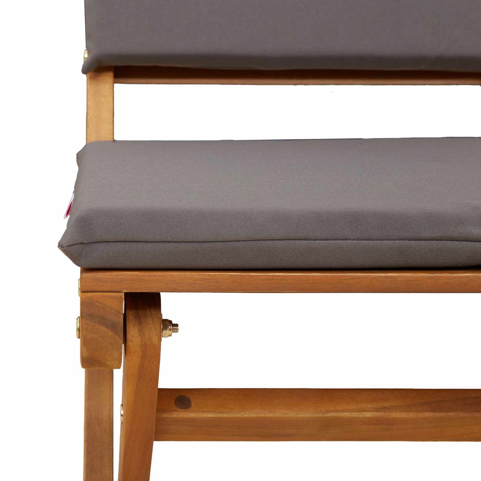 Sedie Bistro da Giardino 4 pcs Grigio Scuro 38 x 46 x 85 cm | homemem39
