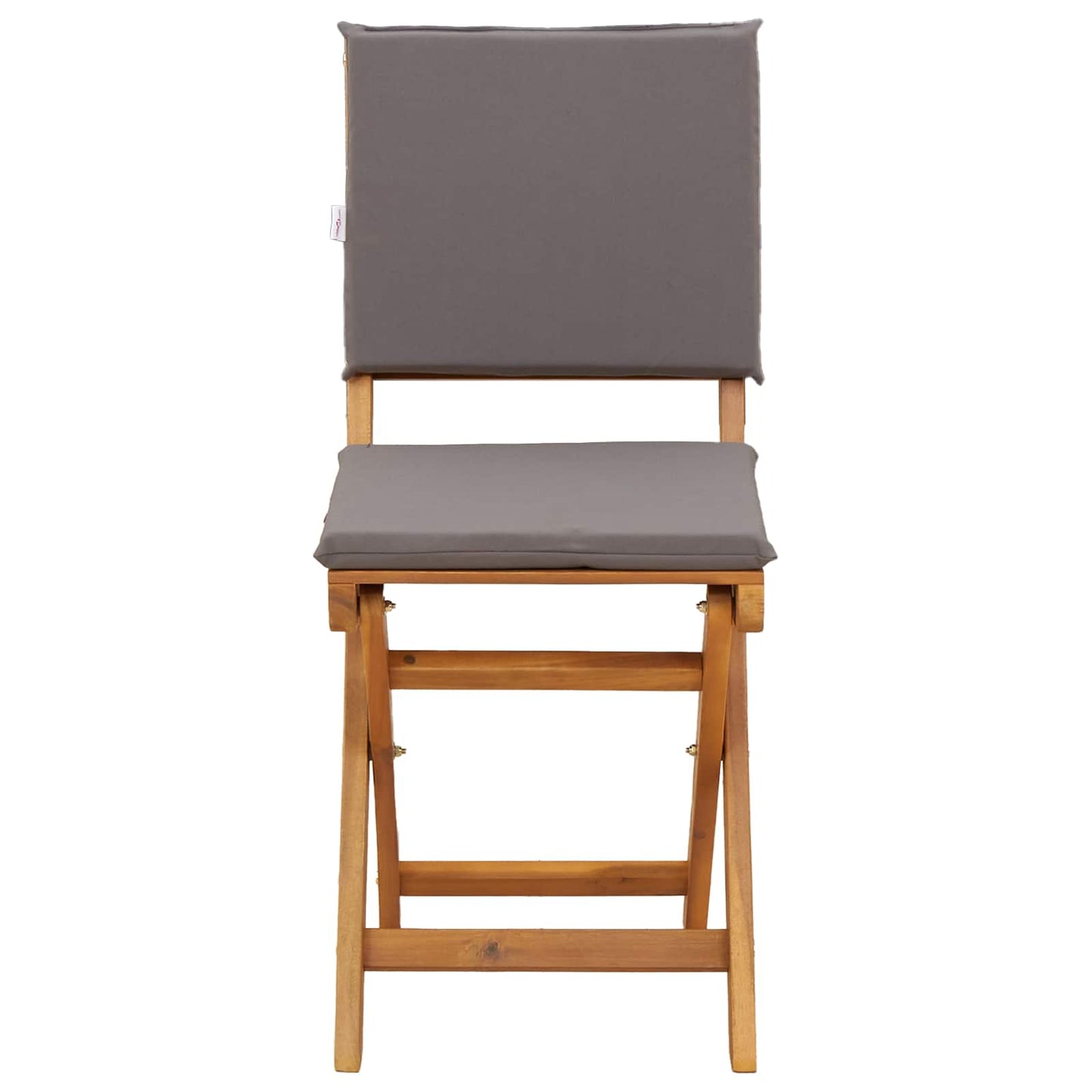 Sedie Bistro da Giardino 4 pcs Grigio Scuro 38 x 46 x 85 cm | homemem39