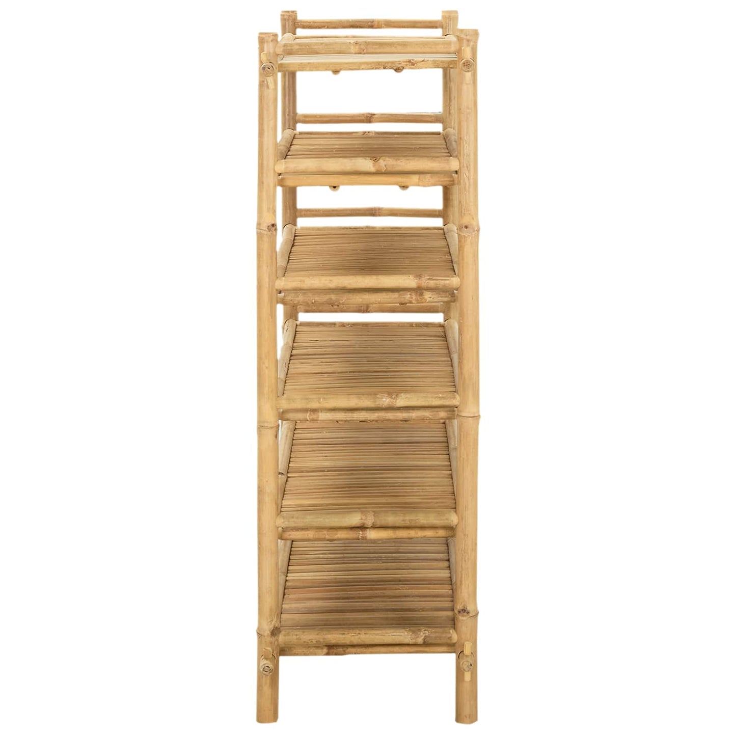 Scarpiera con lo scaffale Naturale 6 ripiani Bambù | homemem39