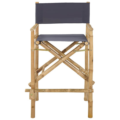 Sedia Direttore Pieghevole 2 pcs Naturale 58 x 48 x 115 cm | homemem39