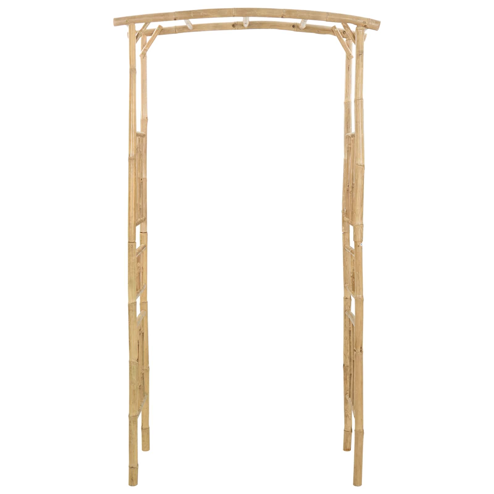 Arco da Giardino Naturale 110 x 40 x 205 cm Bambù | homemem39