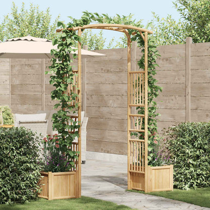 Arco da Giardino Naturale 177 x 40 x 205 cm Bambù | homemem39
