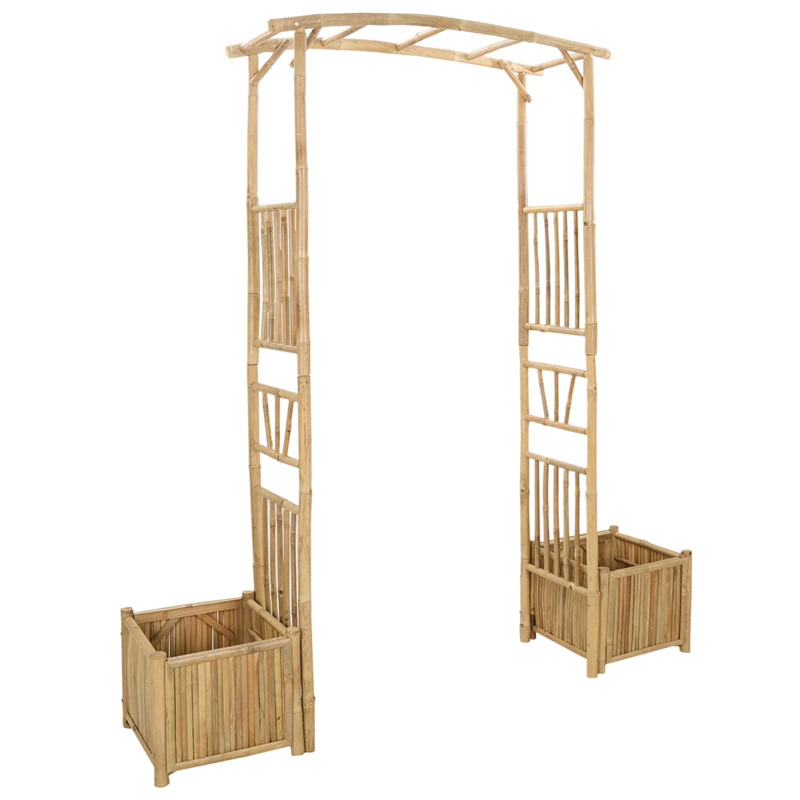 Arco da Giardino Naturale 177 x 40 x 205 cm Bambù | homemem39