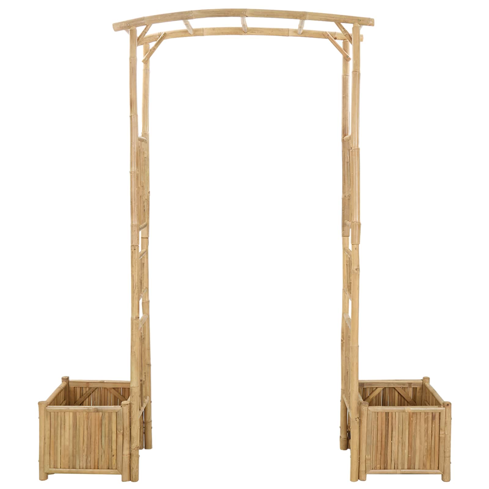 Arco da Giardino Naturale 177 x 40 x 205 cm Bambù | homemem39
