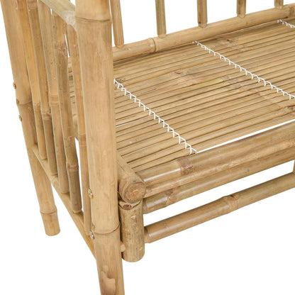 Arco da Giardino con Panchina 115 x 50 x 205 cm Bambù | homemem39