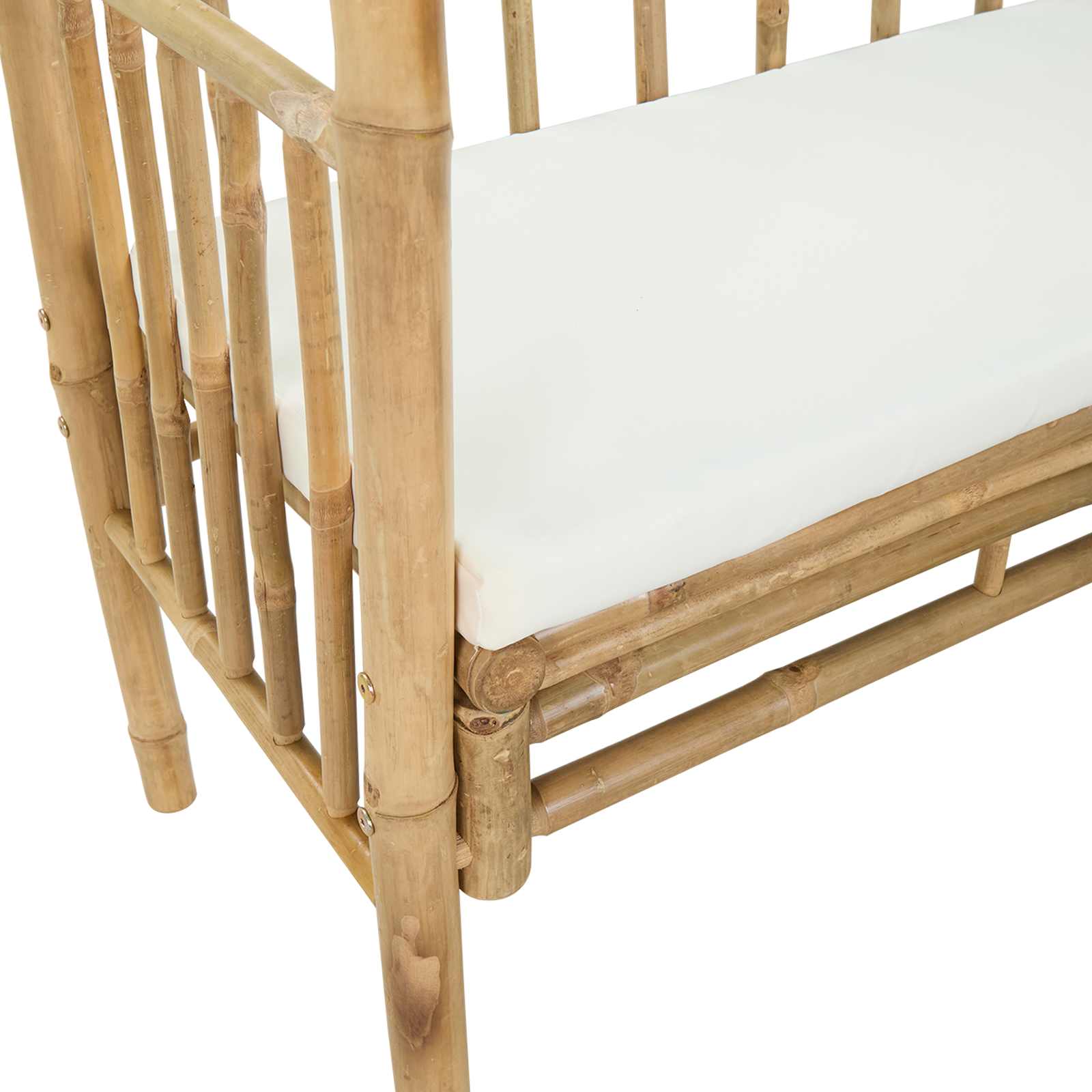 Arco da Giardino con Panchina Bianco Crema 115 x 50 x 205 cm | homemem39