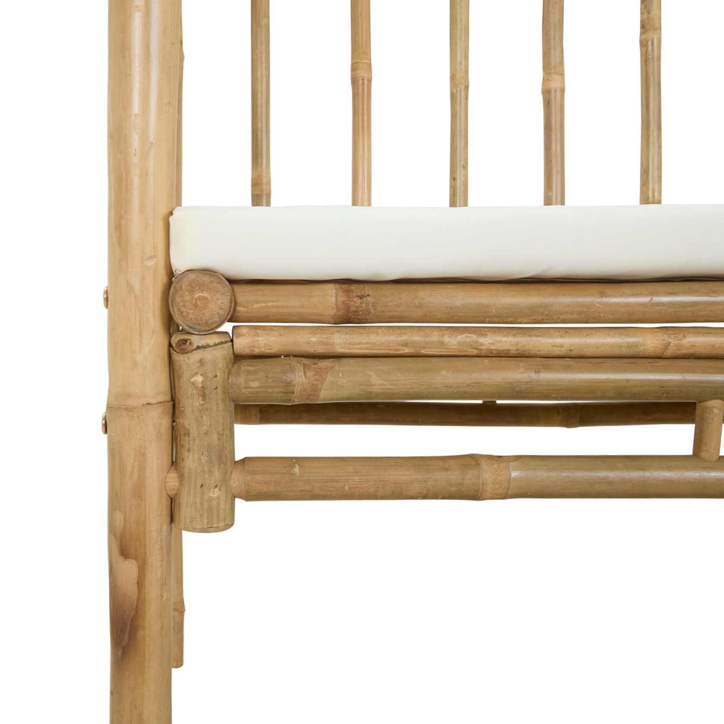 Arco da Giardino con Panchina Bianco Crema 115 x 50 x 205 cm | homemem39