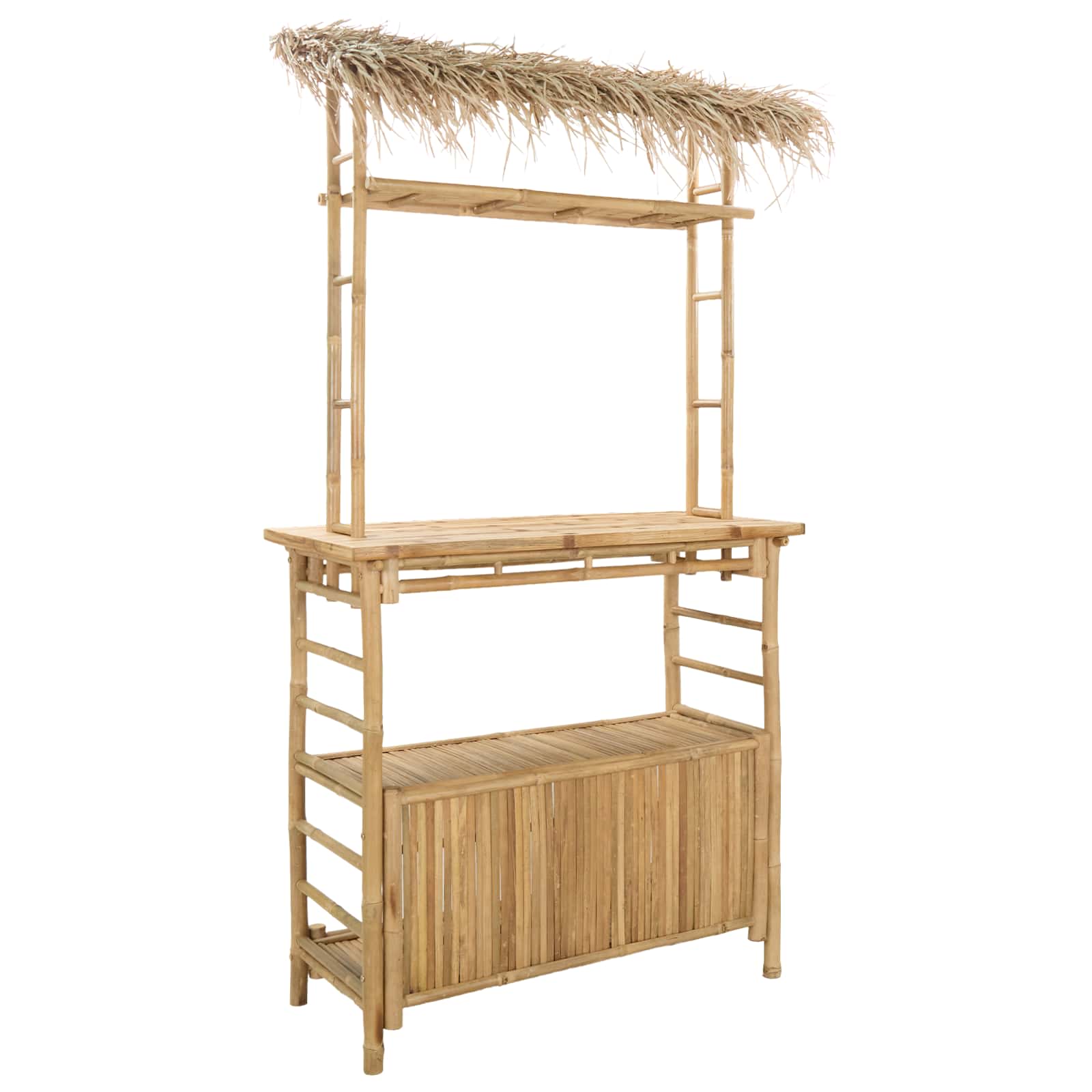 Tavolo da bar da esterno Naturale 110 x 50 x 209 cm Bambù | homemem39