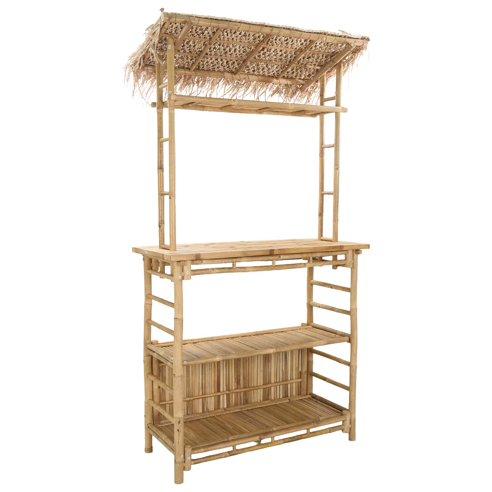 Tavolo da bar da esterno Naturale 110 x 50 x 209 cm Bambù | homemem39