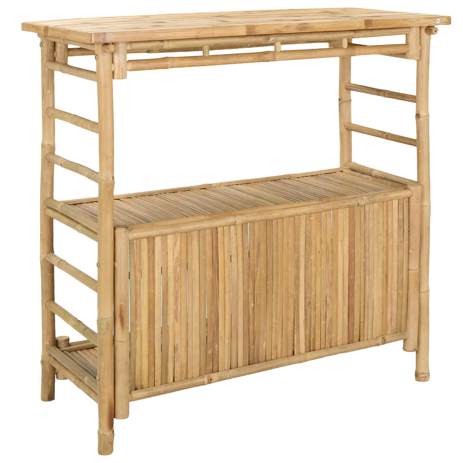Tavolo da bar da esterno Naturale 110 x 50 x 105 cm Bambù | homemem39