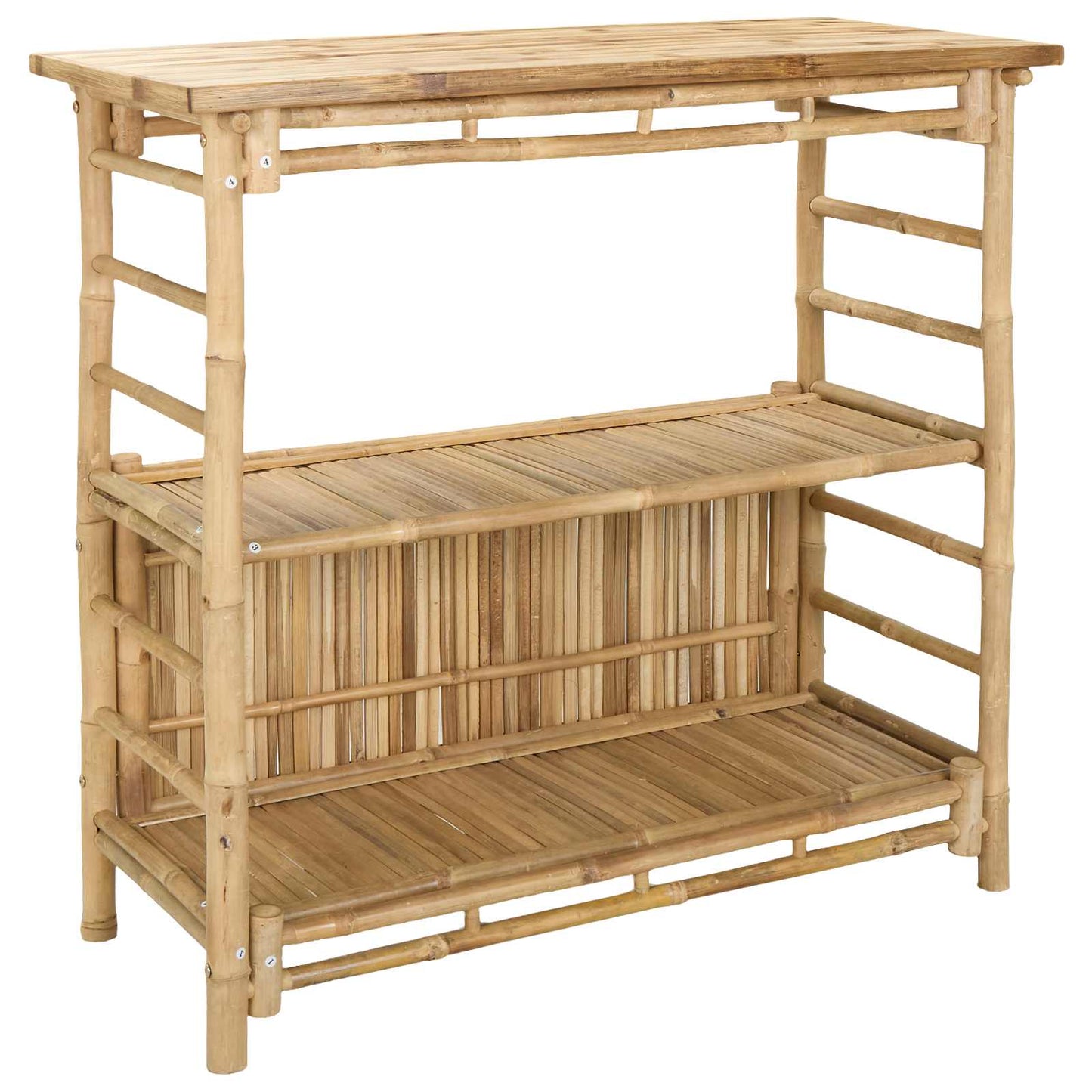 Tavolo da bar da esterno Naturale 110 x 50 x 105 cm Bambù | homemem39