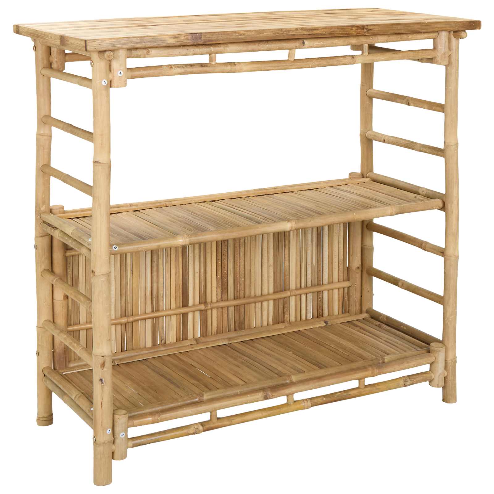 Tavolo da bar da esterno Naturale 110 x 50 x 105 cm Bambù | homemem39