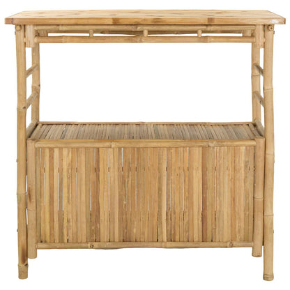 Tavolo da bar da esterno Naturale 110 x 50 x 105 cm Bambù | homemem39