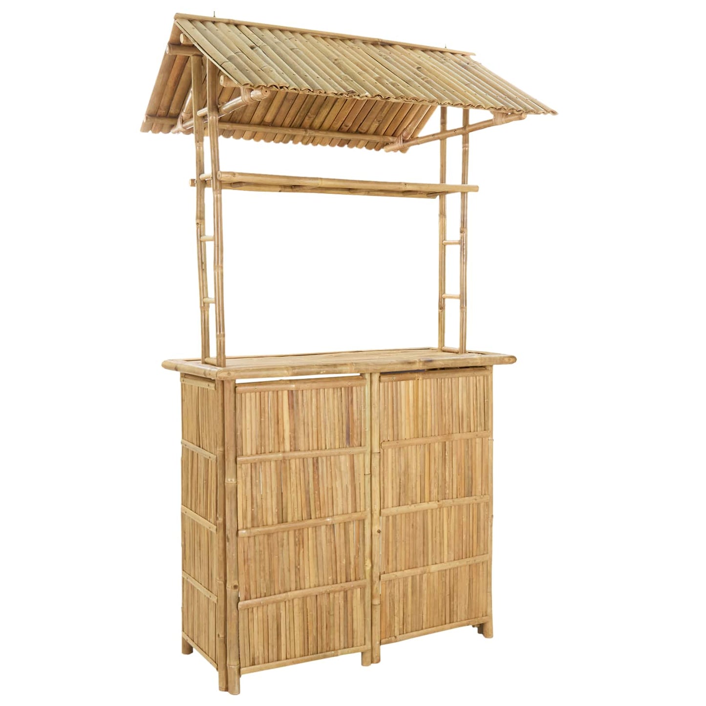 Tavolo da bar da esterno Naturale 115 x 95 x 214 cm Bambù | homemem39