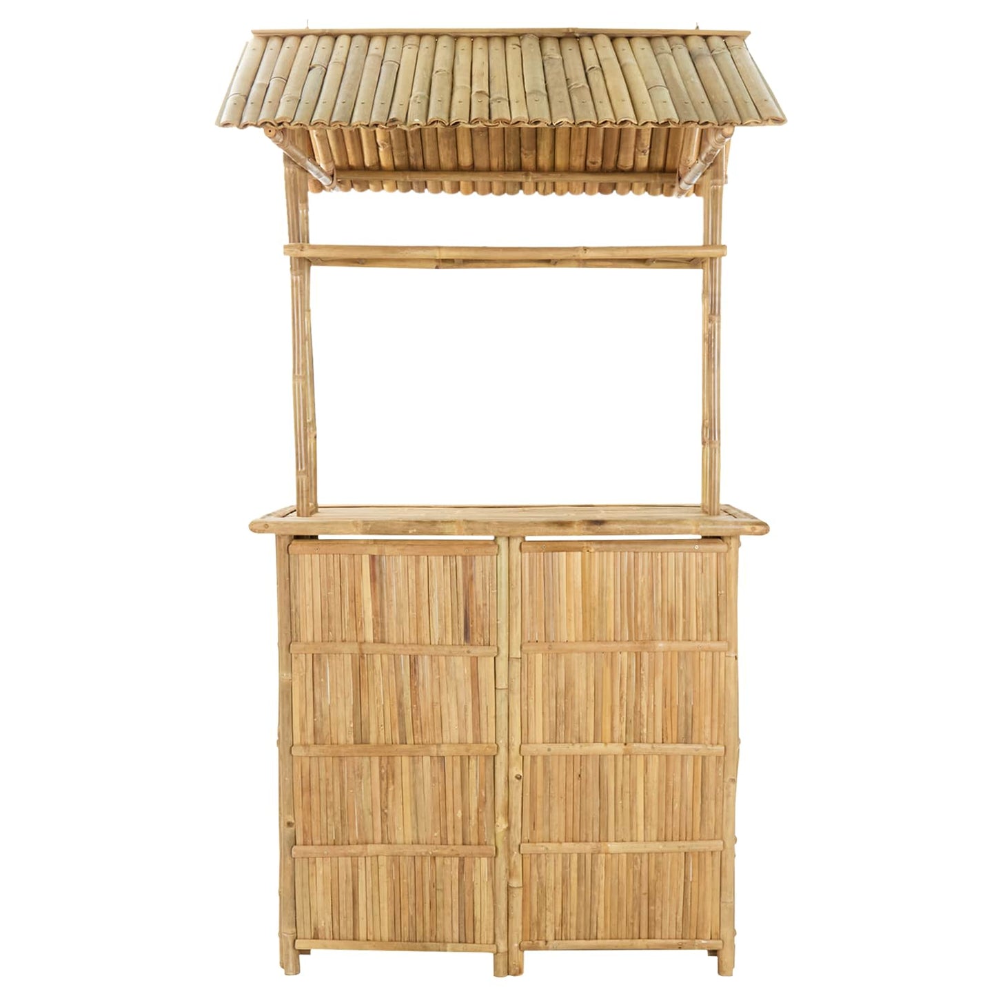 Tavolo da bar da esterno Naturale 115 x 95 x 214 cm Bambù | homemem39