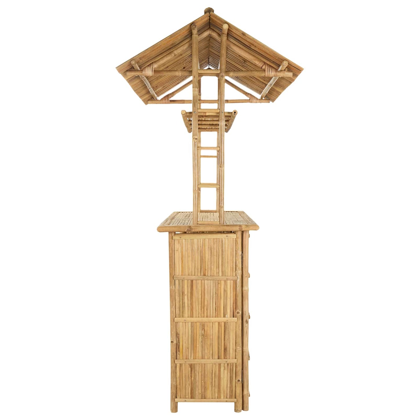 Tavolo da bar da esterno Naturale 115 x 95 x 214 cm Bambù | homemem39