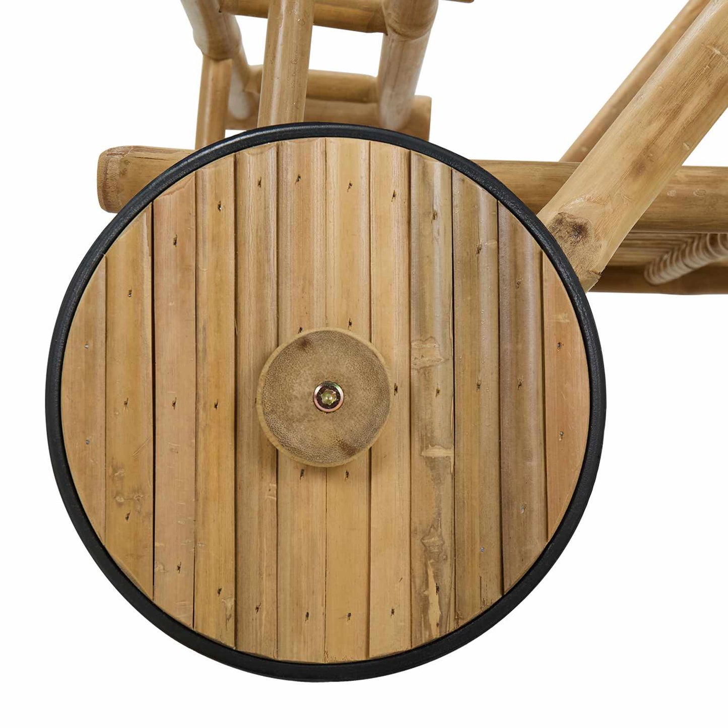 Carrello da servizio con ruote Naturale 79 x 67,5 x 84 cm Bambù | homemem39