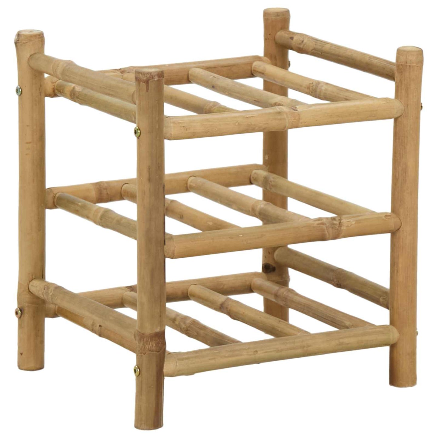 Portabottiglie Naturale 32,5 x 29,5 x 36 cm Bambù | homemem39