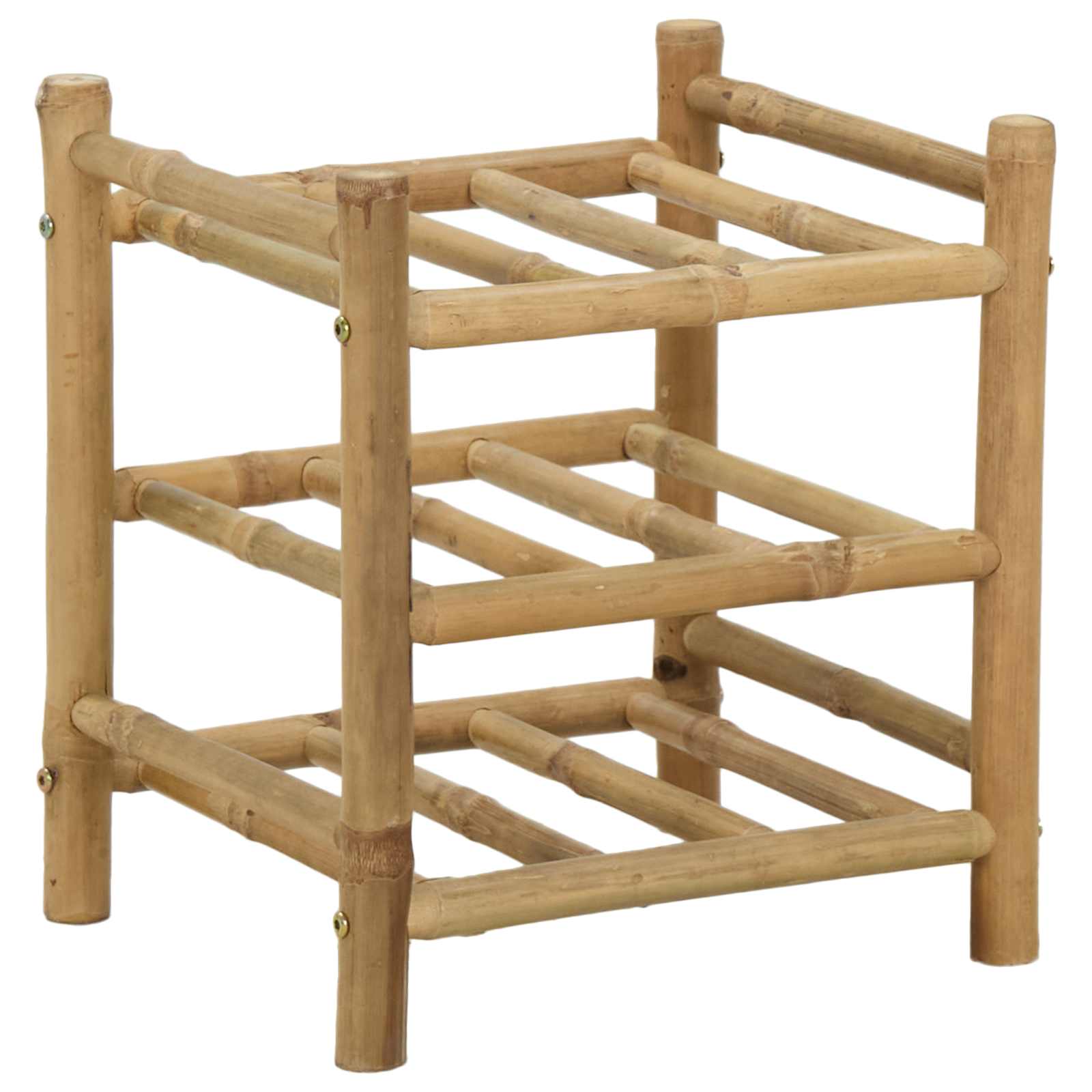 Portabottiglie Naturale 32,5 x 29,5 x 36 cm Bambù | homemem39
