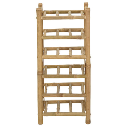 Portabottiglie Naturale 32,5 x 29,5 x 72 cm Bambù | homemem39