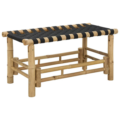 Panchina da giardino Naturale 80 x 38 x 40 cm Bambù | homemem39