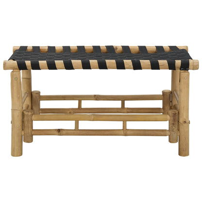 Panchina da giardino Naturale 80 x 38 x 40 cm Bambù | homemem39