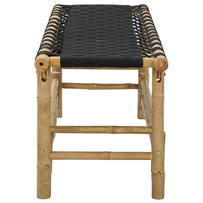 Panchina da giardino Naturale 110 x 38 x 40 cm Bambù | homemem39