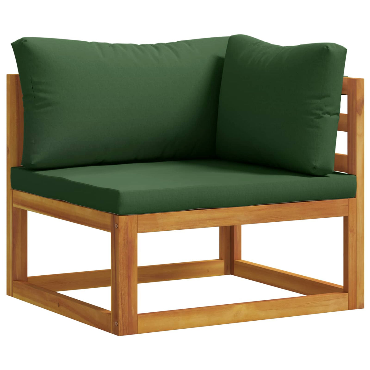 Set da giardino modulare 5 pezzi Naturale | homemem39