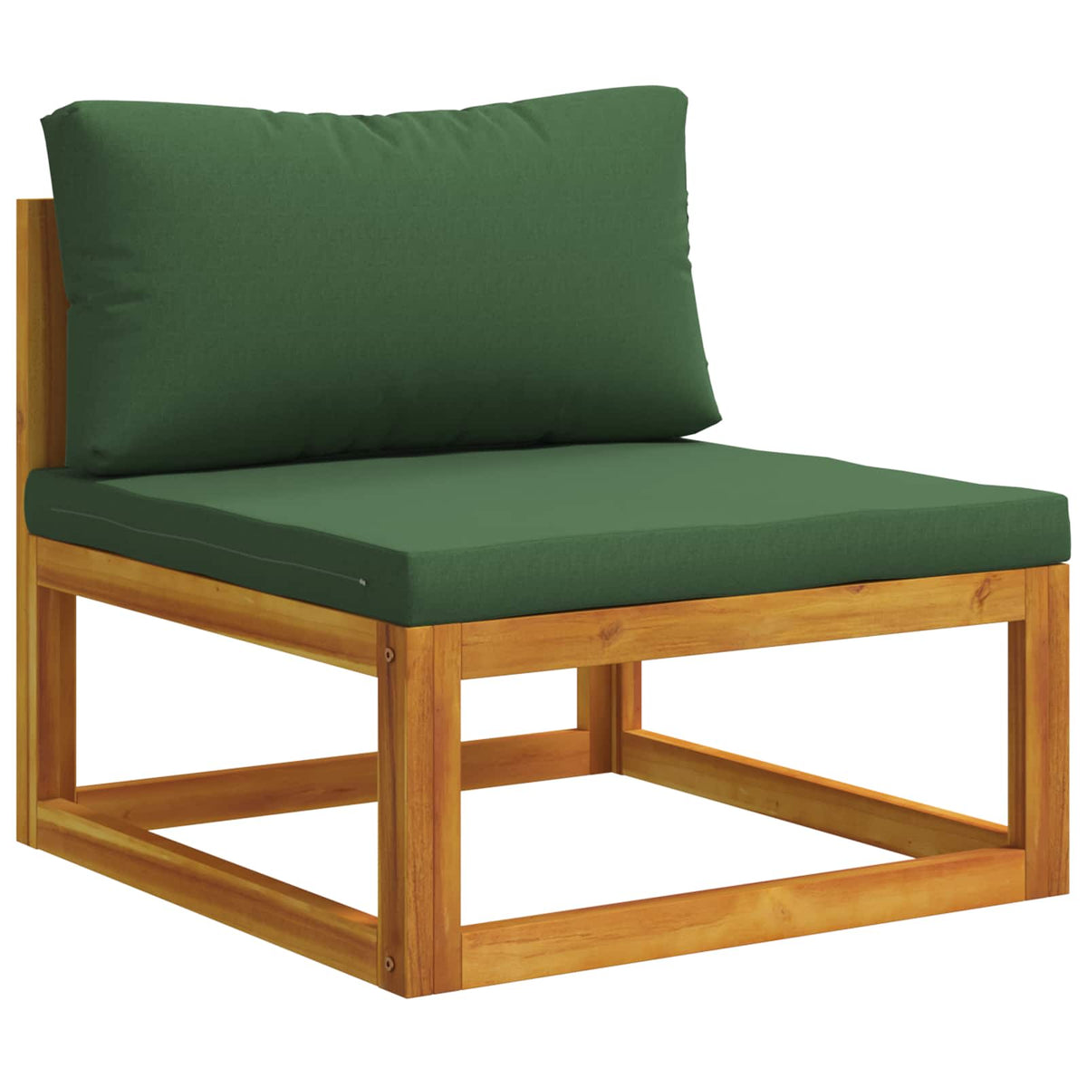 Set di divani 6 pz Naturale Legno di Acacia Massello | homemem39