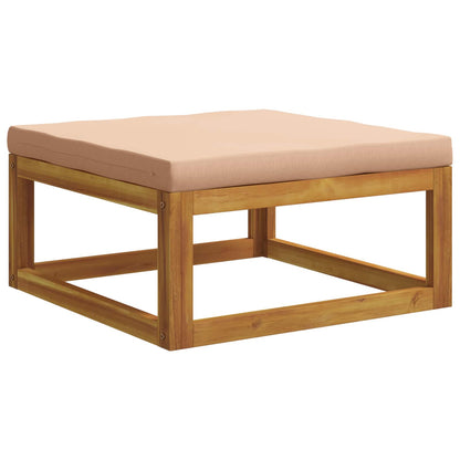 Set di divani 4 pz Naturale Legno di Acacia Massello | homemem39