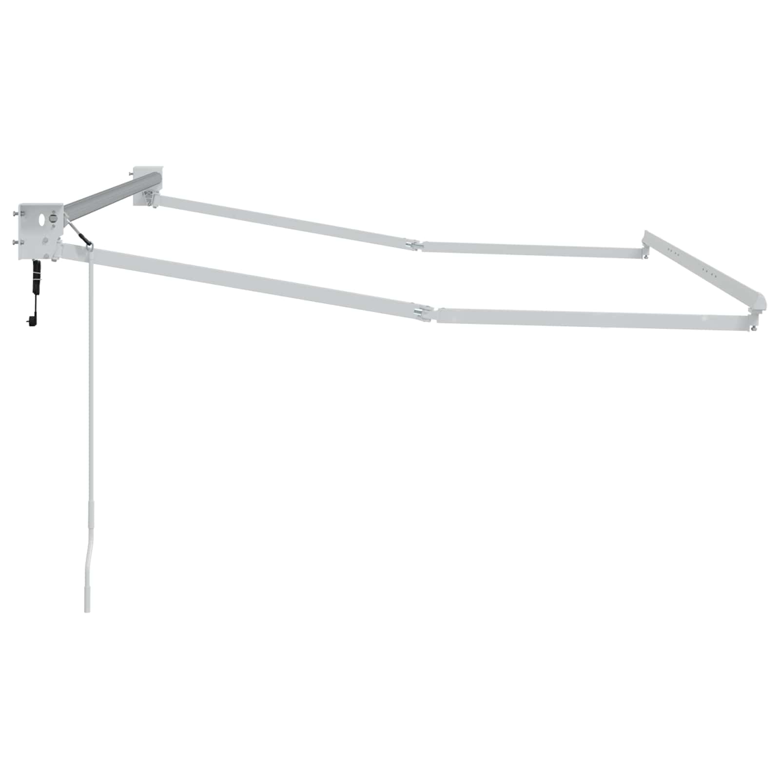 Struttura della tenda elettrica retrattile Bianco 2,5 x 2 m | homemem39