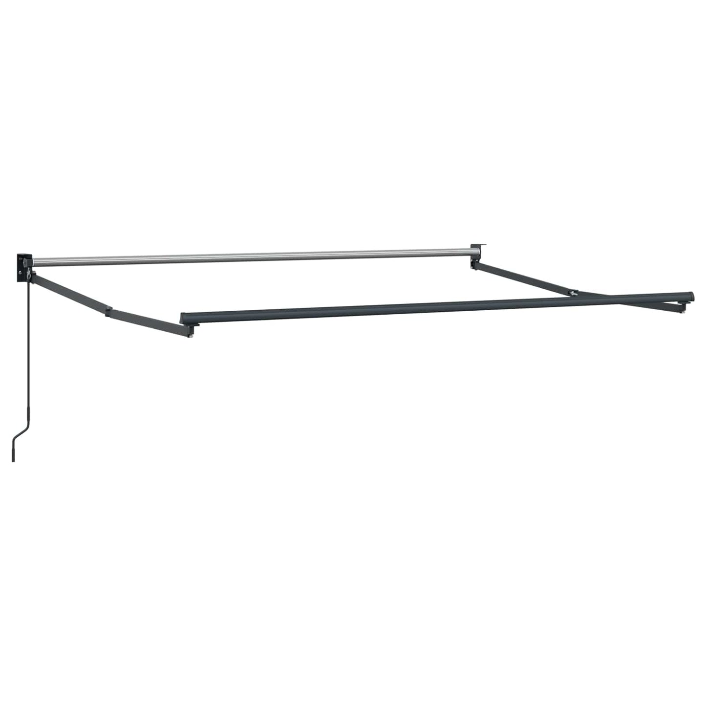 Telaio per tende da sole retrattile manuale Antracite 3 x 2 m | homemem39