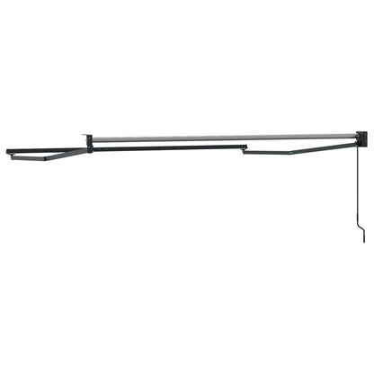Telaio per tende da sole retrattile manuale Antracite 3 x 2 m | homemem39