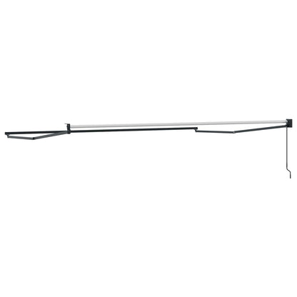 Telaio per tende da sole retrattile manuale Antracite 4 x 2 m | homemem39