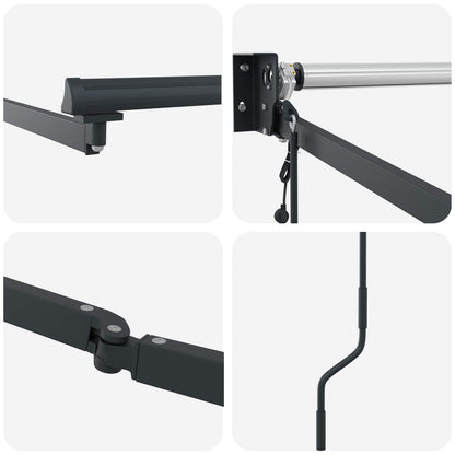 Struttura della tenda elettrica retrattile Antracite 3,5 x 2 m | homemem39