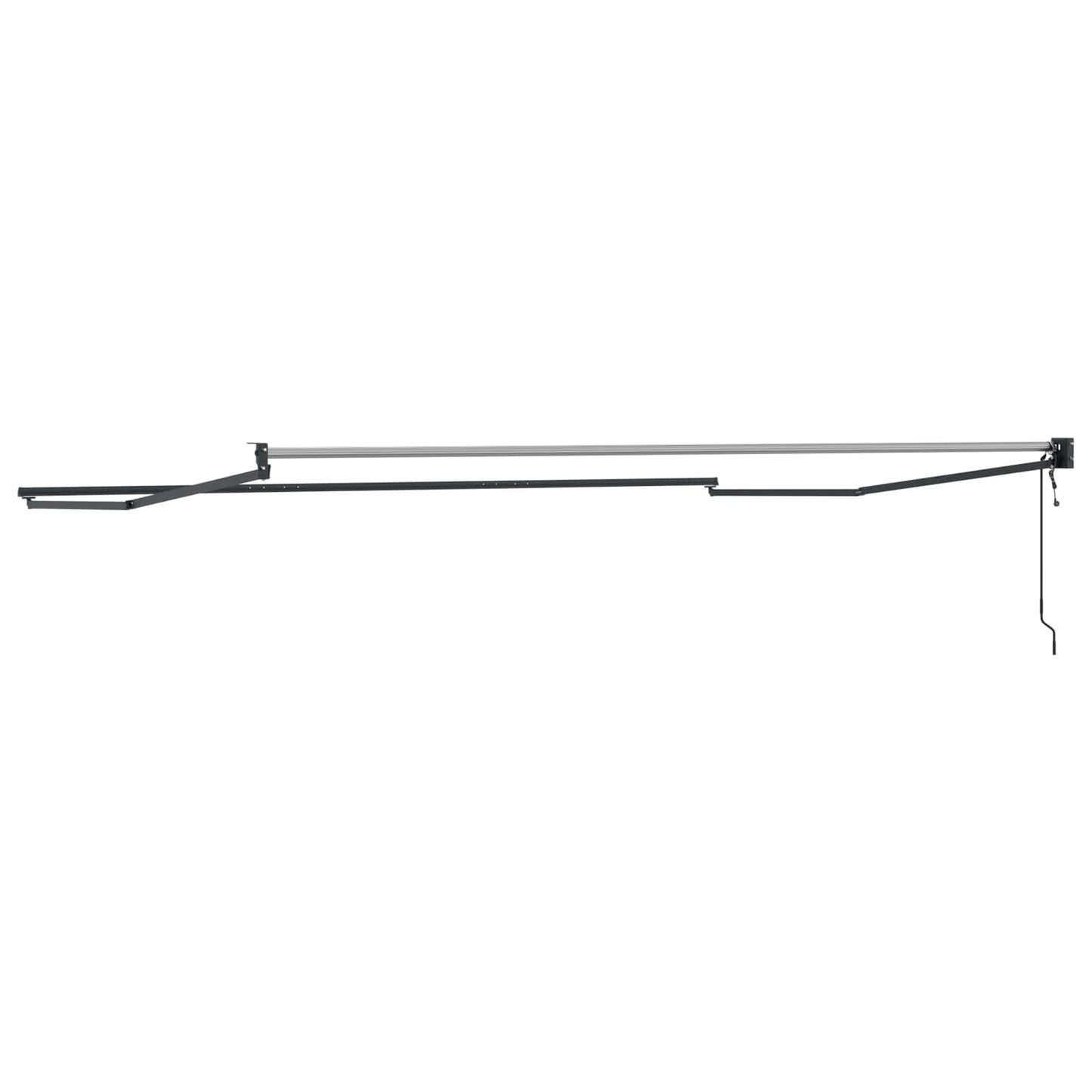 Struttura della tenda elettrica retrattile Antracite 4 x 2 m | homemem39