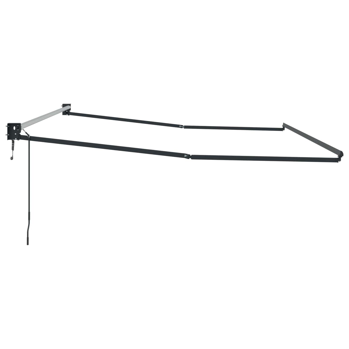 Struttura della tenda elettrica retrattile Antracite 4 x 2 m | homemem39
