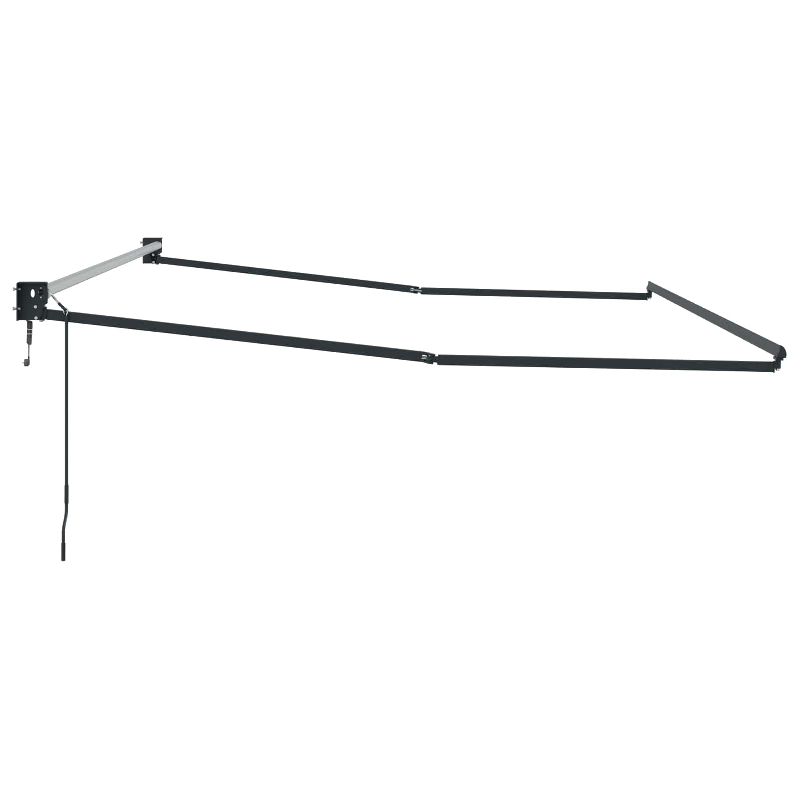 Struttura della tenda elettrica retrattile Antracite 4 x 2 m | homemem39