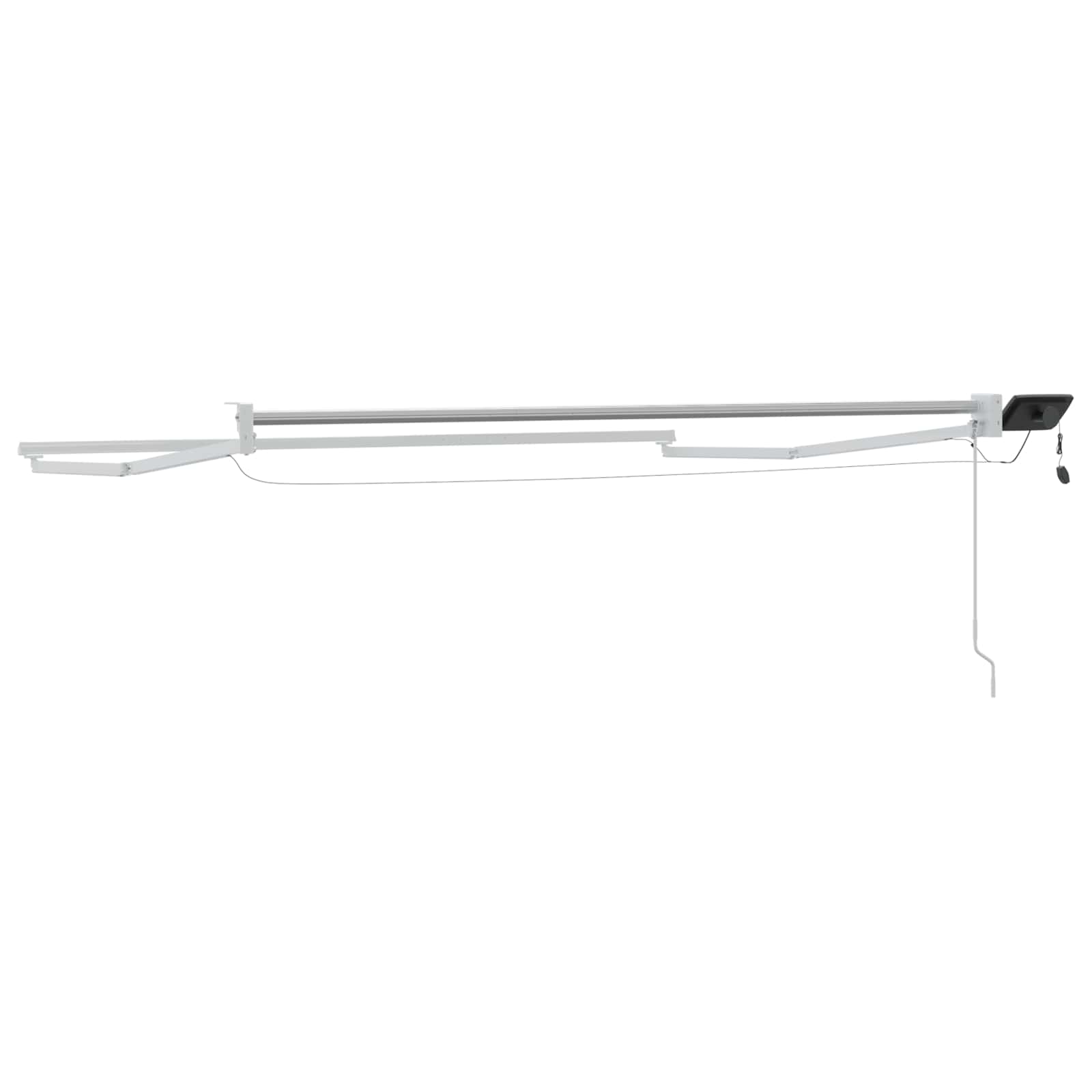 Struttura della tenda elettrica retrattile Bianco 2,5 x 2 m | homemem39