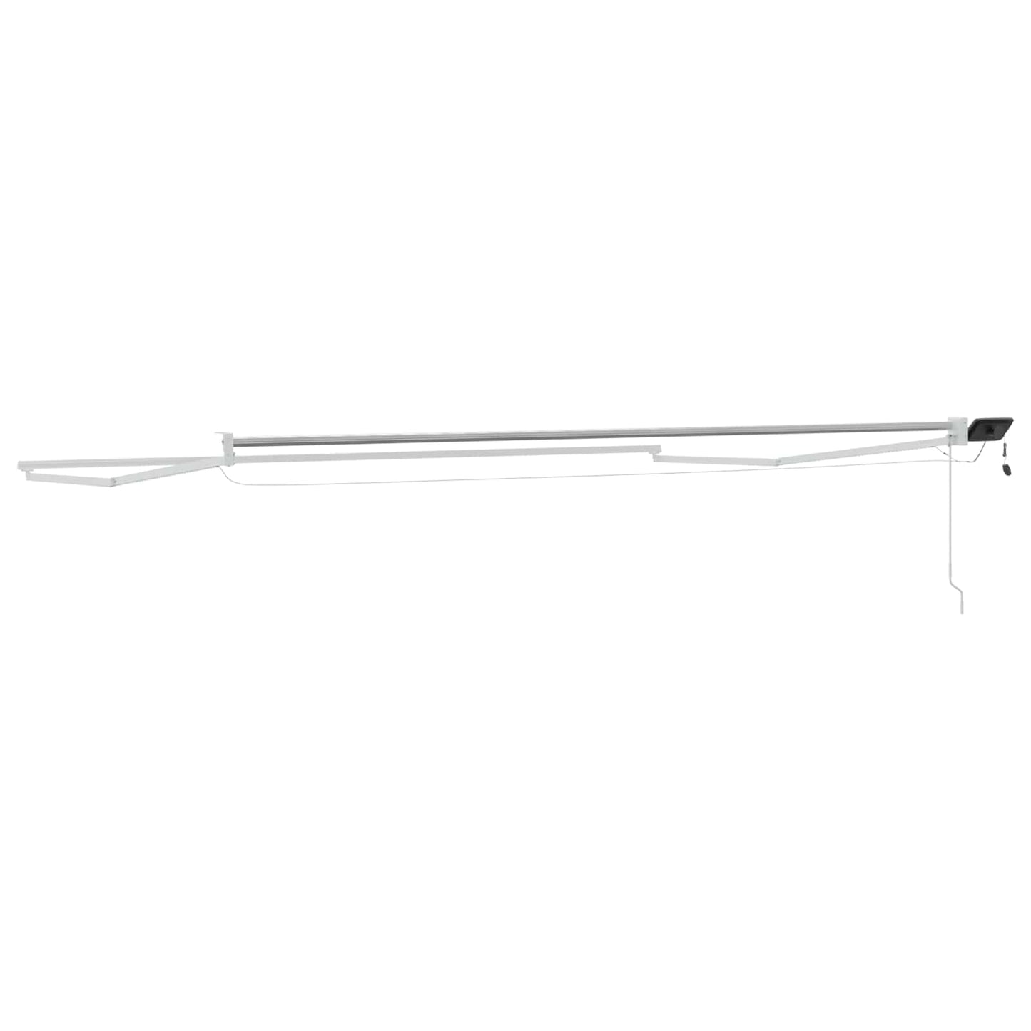 Struttura della tenda elettrica retrattile Bianco 5 x 3 m | homemem39